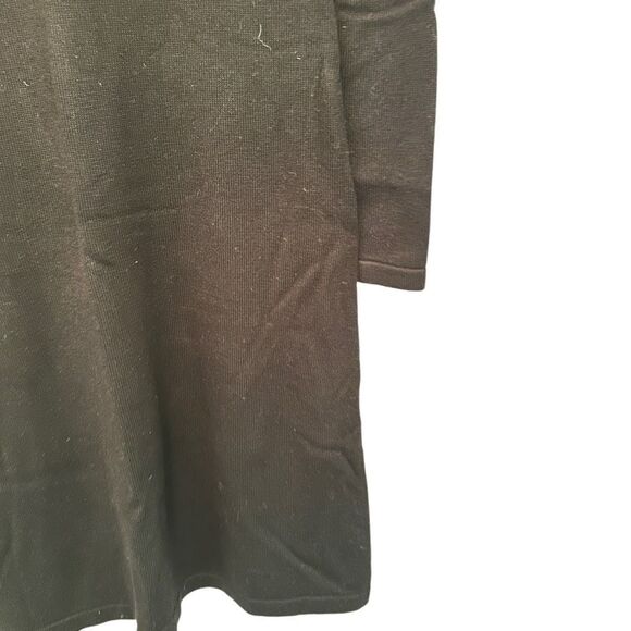 Talbots red, cream & black sweater dress- size s - Picture 4 of 8